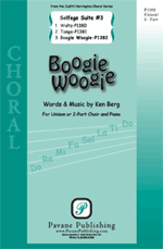 Boogie Woogie (From Solfege Suite #3)